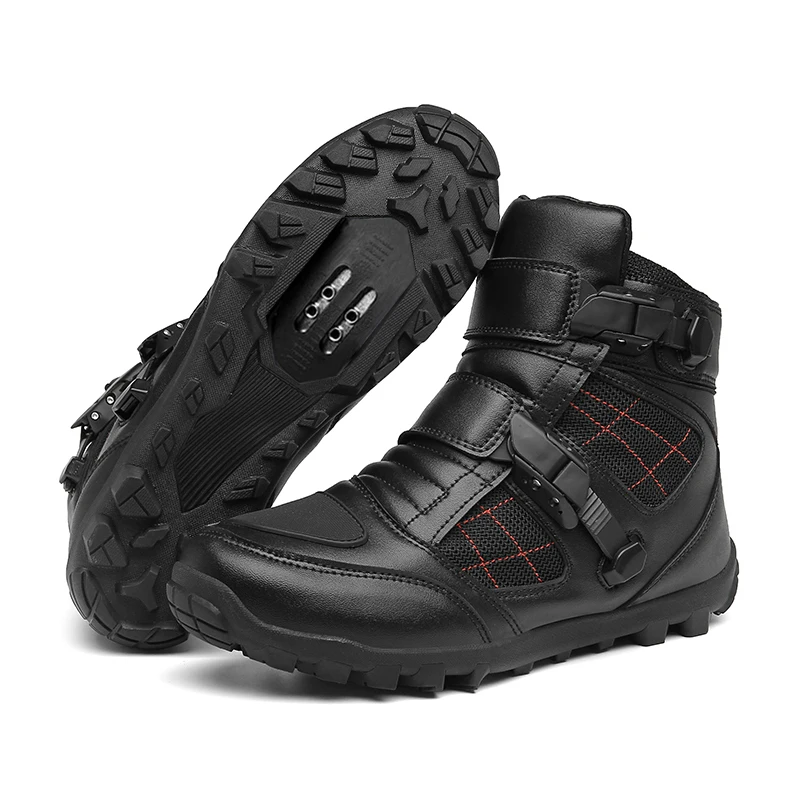 Winter Wear MTB Shoes for Men, Cycling Shoes, High-Cut MTB, Gravel Road Bicycle Sneakers, Hiking, Male, QQ-JC-S490, 39-50