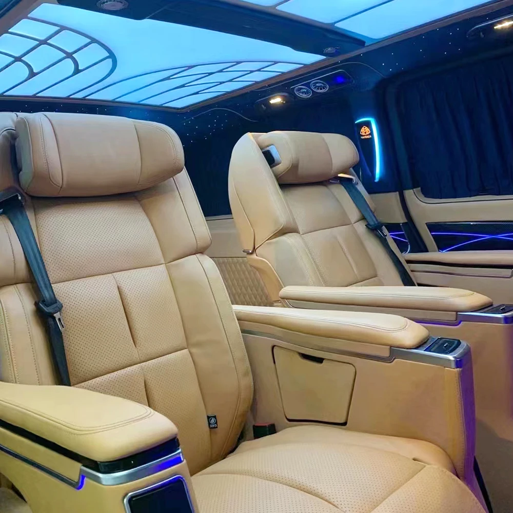 Electric Luxury Vip Car Seat Comfortable Soft Modified Car Seats for Sprinter for Toyota for Alphard MPV RV Van