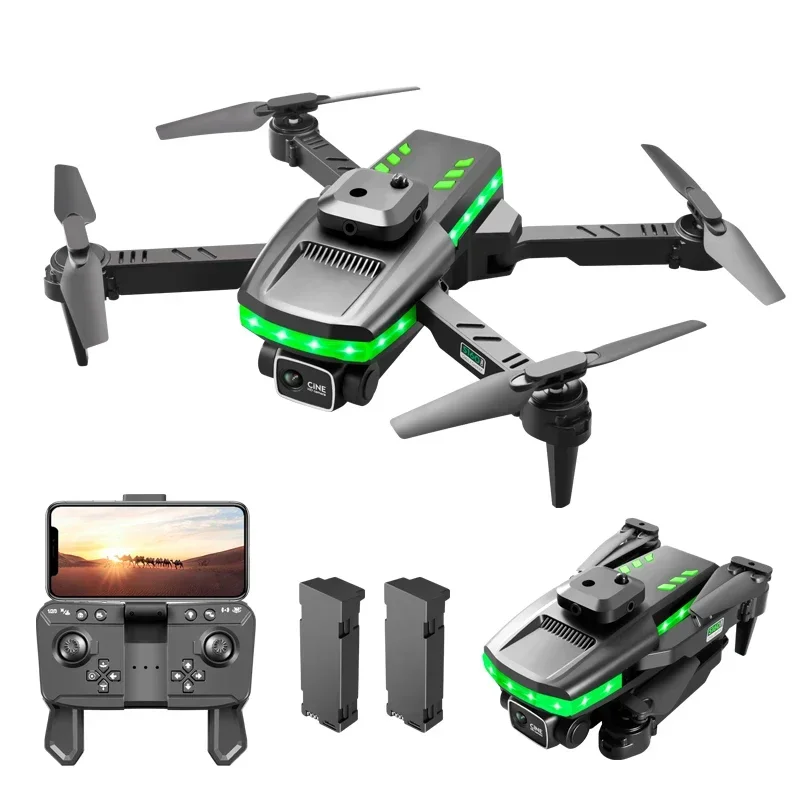 

S160 Mini Drone with 4K Dual Camera Professional Video Drone Quadcopter 360 Smart Obstacle Avoidance Toy Gift