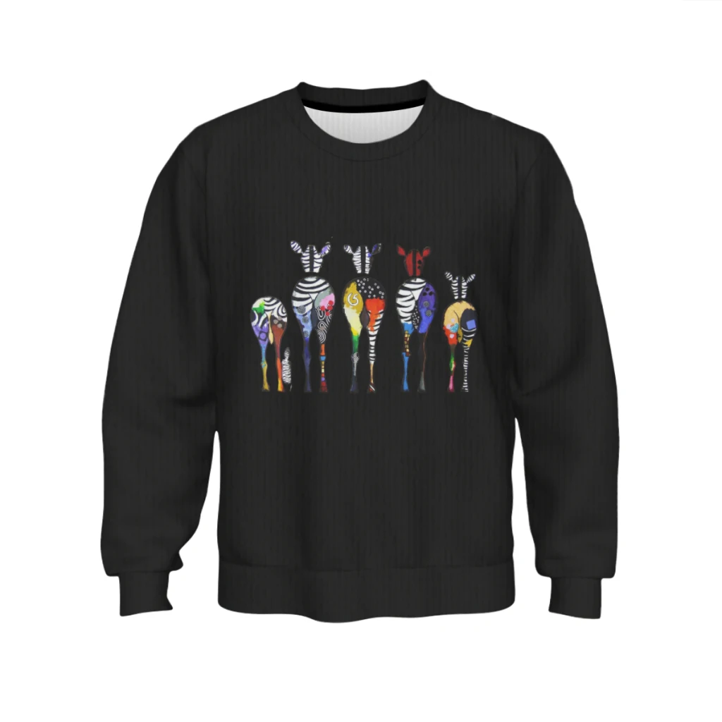 

Banksy バンクシー シマウマ モダンアートLightweight Sweatshirt