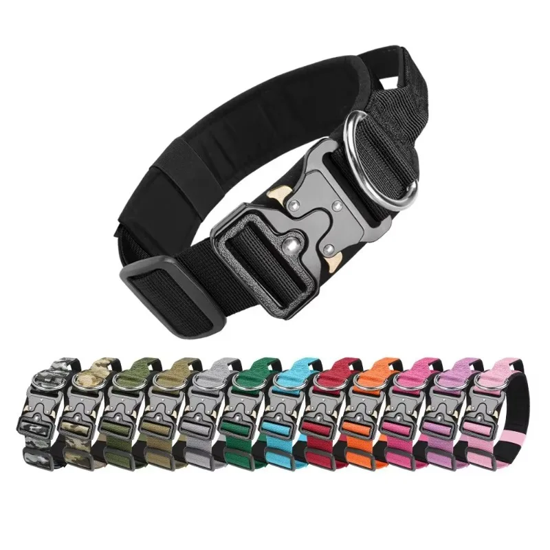 

Оптовый набор: взрывозащищенный нейлоновый тактический ошейник и поводок для собак