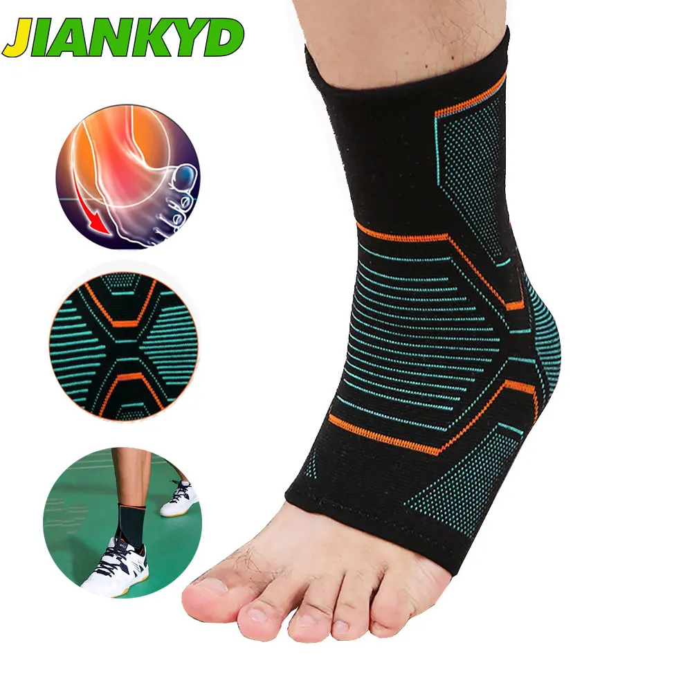 

1Pcs Ankle Brace Compression Support Sleeve Foot Socks for Injury Recovery Joint Pain, Tendonitis Support, Plantar Fasciitis