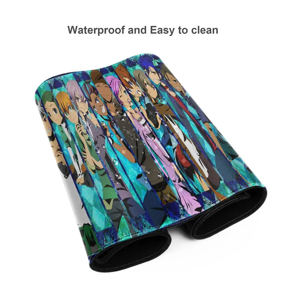 Inazuma Eleven GO Mousepad Pattern Office Desk Padmouse tastiera Anime Computer Large XXL 900x400MM tappetini da gioco per csgo Mouse Pad