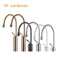 Modern Basin Faucet Bathroom Sink Faucets 360 Rotation Deck Mounted Bathroom Faucet Hot Cold Water Tap Crane For Kitchen Or Bath