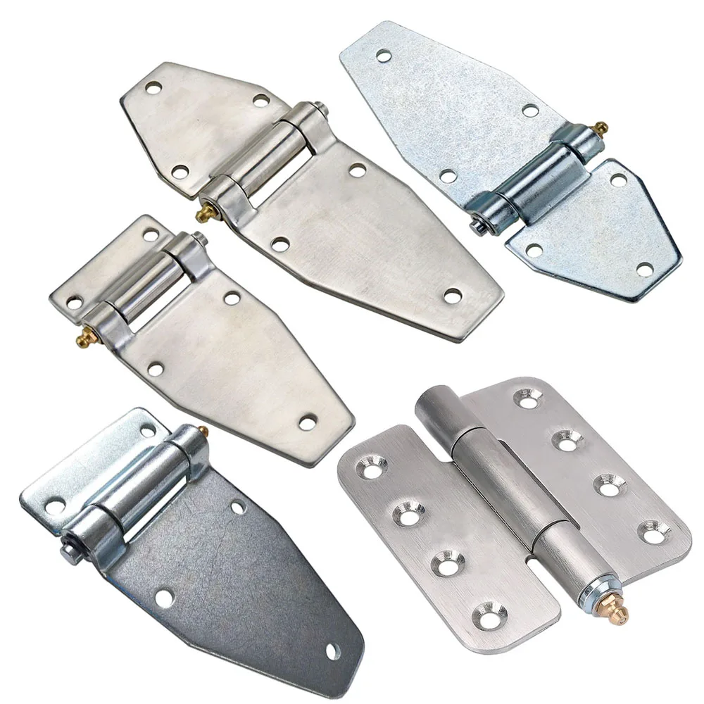 Stainless Steel Container Door Hinge Refrigerated Cold Store Compartment Oil Cup Truck Van Express Car Industrial Equipment Part