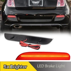 2Pcs LED Rear Bumper Reflector Light Tail Red Stoplight Brake Lamps For Fiat 500 2012-2017 Car Accessories Canbus OEM#68154575AA