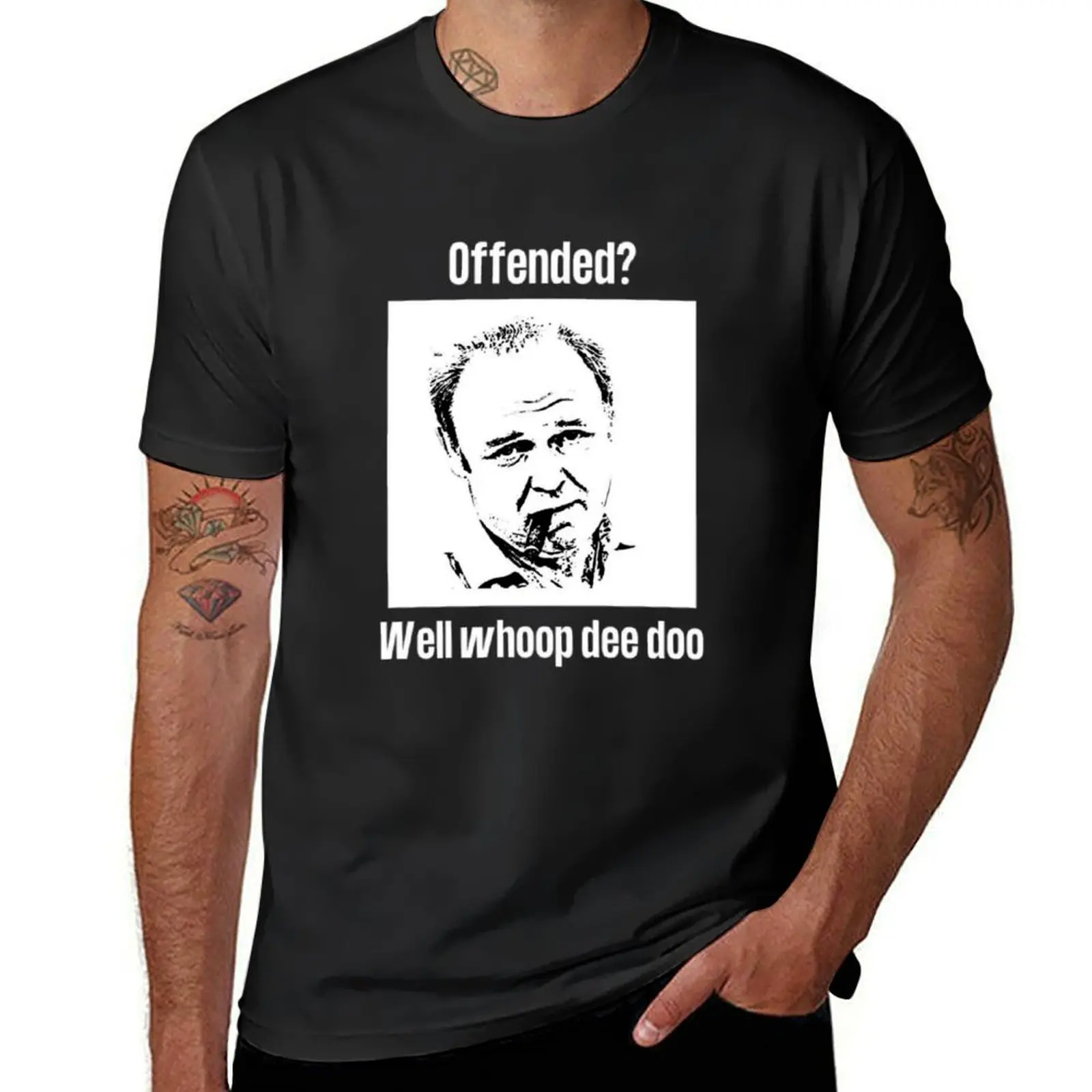 Archie Bunker Offended? T-Shirt vintage Aesthetic clothing blanks mens tall t shirts