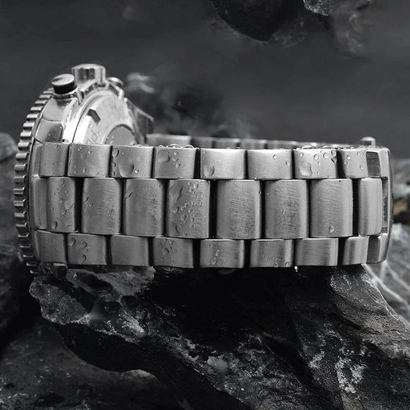 18mm20mm22mm Quality 316L Silver Stainless steel Watch Bands Strap accessories For omega seamaster speedmaster planet ocean Belt