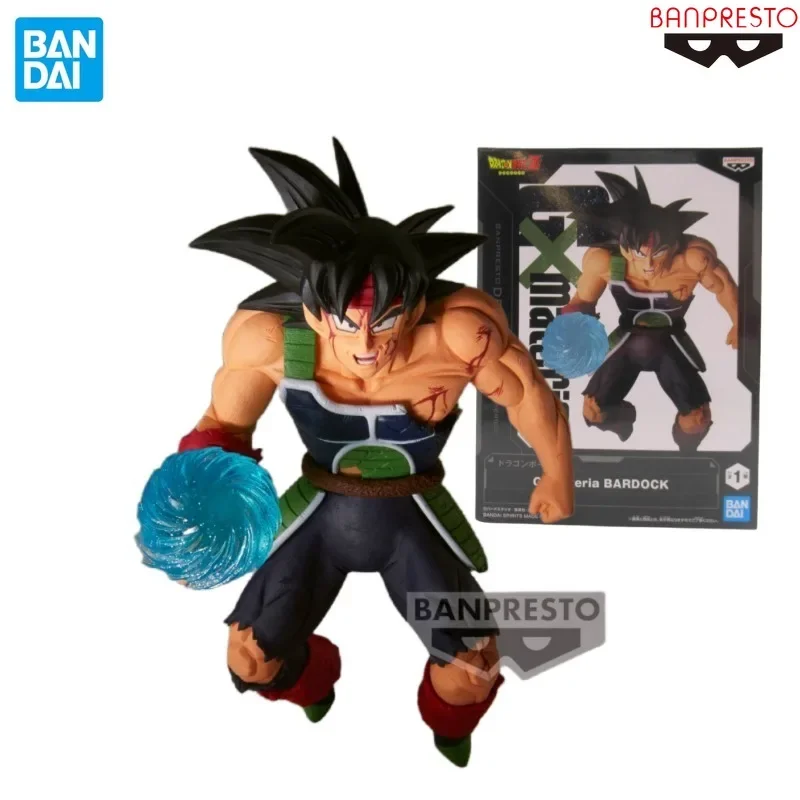 Bandai BANPRESTO Original Dragon Ball Super G×materia Burdock Anime Action Figure Toys Collectible Model Gifts for Children