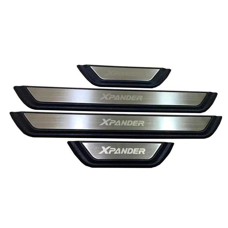 For Mitsubishi Xpander Cross 2024 2023 Car Accessories Door Sill Pedal Auto Threshold Cover Interior Protector Stickers Trim