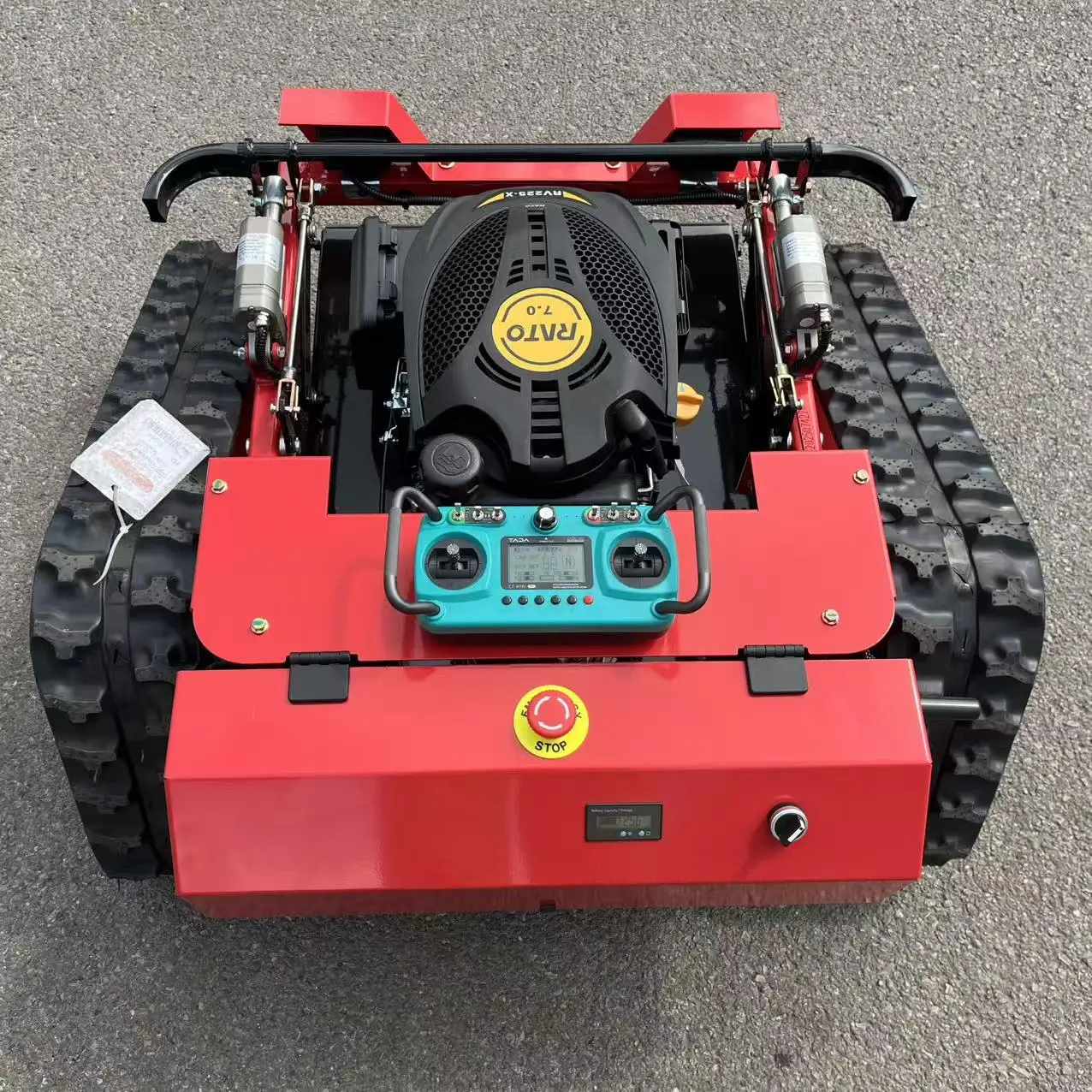 Upgraded Industrial  Remote-Control  Lawn Mower  Automatic Agricultural  Rubber  Track EPA/Euro 5 Compliant 500mm Cutting Width