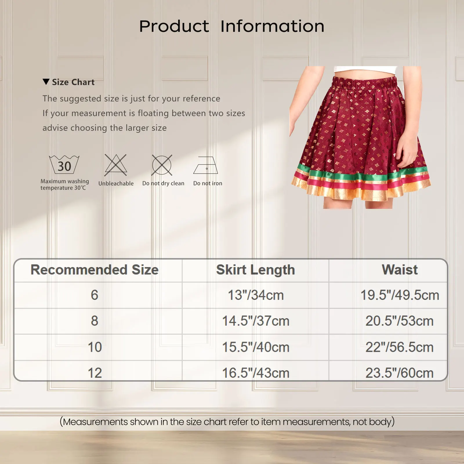 Dziecięca spódnica taneczna dla dziewczynek, lehenga choli, satynowy brokat ze złotymi motywami, kolorowa spódnica do tańca, na imprezy, podróże, spódnice taneczne.