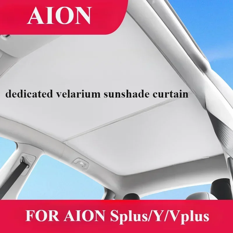 FOR GAC AeAN splus/y/vplus split Electrostatic adsorption sunshade stickers for front and rear sunroofs