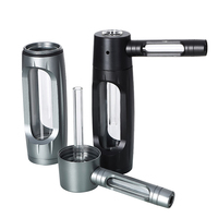 The New Cross-border Hammer-shaped Aluminum Alloy Pipe and Portable Metal Glass Pipe are Detachable and Easy to Clean