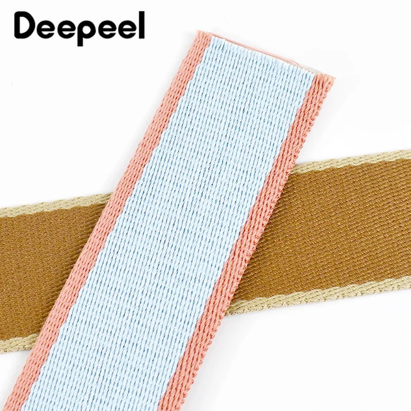 

8Meters 38mm Nylon Webbing Strap Garment Luggage Decorative Braid Ribbon Shoulder Bag Straps Belt Sling Band Sewing Accessories