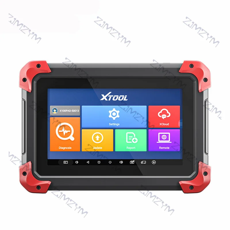 Newest X100 PAD PLUS OBDII Car Diagnostic Tool X100 Key Programmer With 12 Kinds Special Functions Update Online