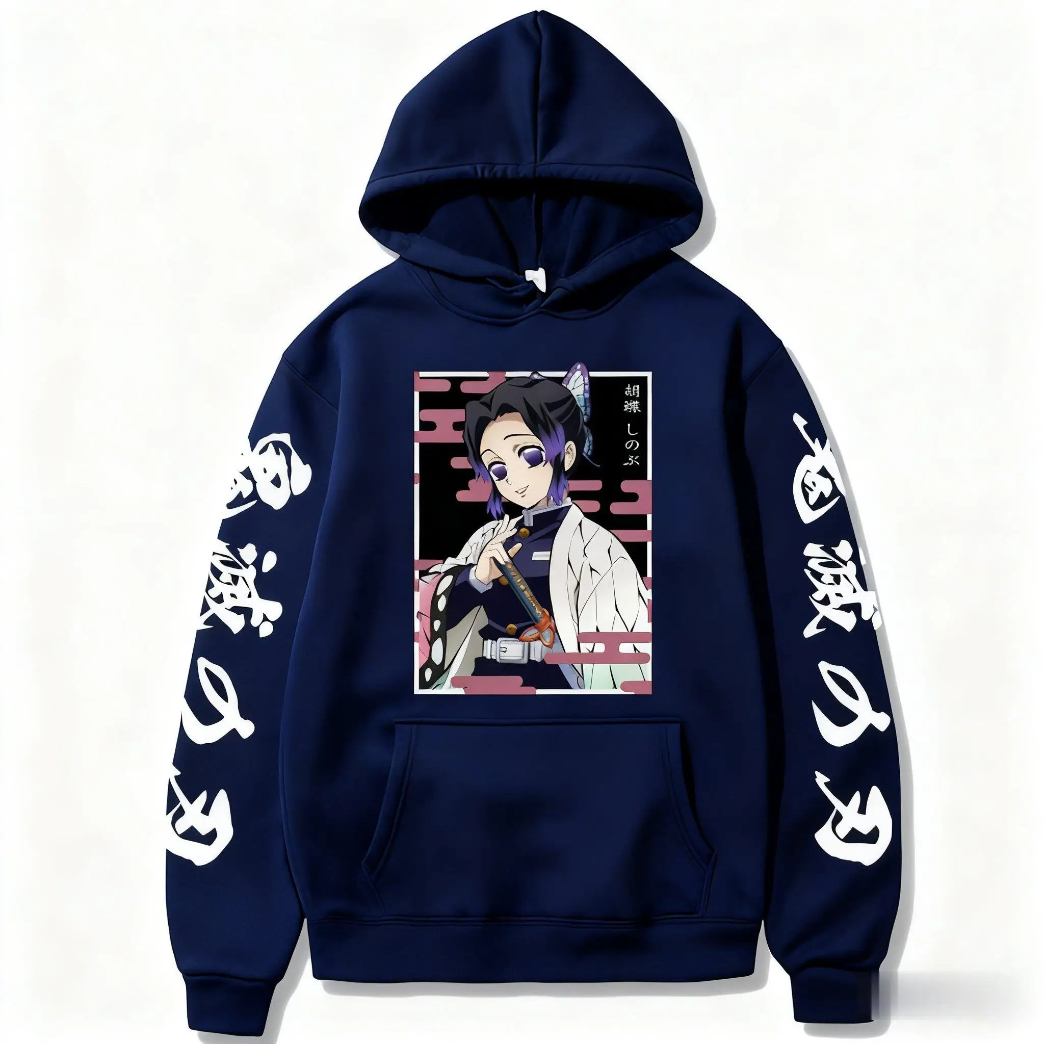 Dämon Slayer Schmetterling Shinobu Hoodie Anime Cosplay Sweatshirt 2026 Neue Casual Pullover Männer Frauen Streetwear Grafik Drucken Tops