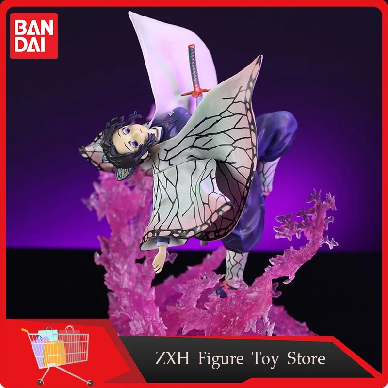 20cm Demon Slayer Anime Figure Gk Aniplex Butterfly Dance Kochou Shinobu Peripheral Doll Pvc Model Desktop Ornaments Toy Gift