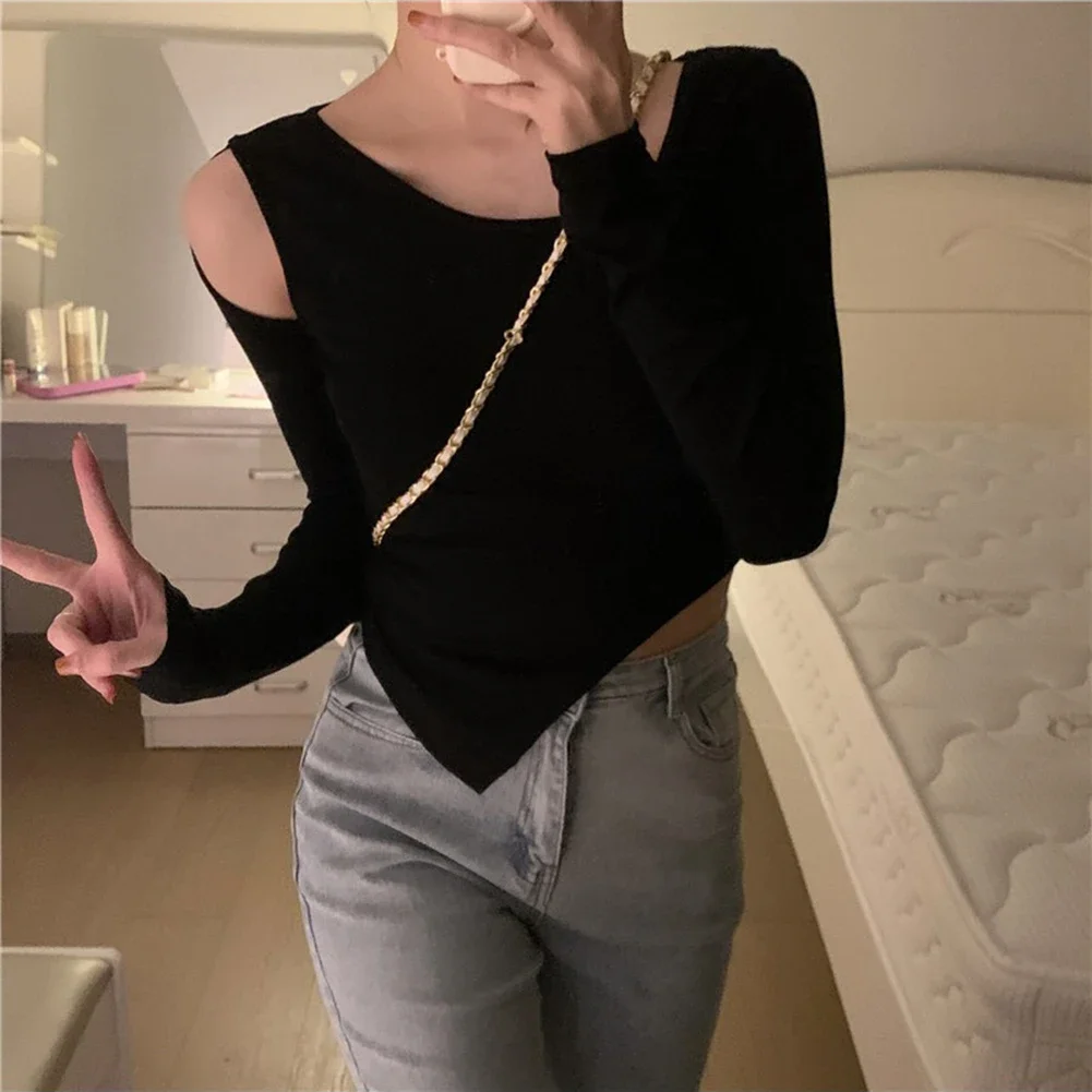 Autumn Inner Wear Long Sleeve Top Body Shape Fit Brand New Condition Casual Wear Holiday Attire Casual Outing For Autumn Winter