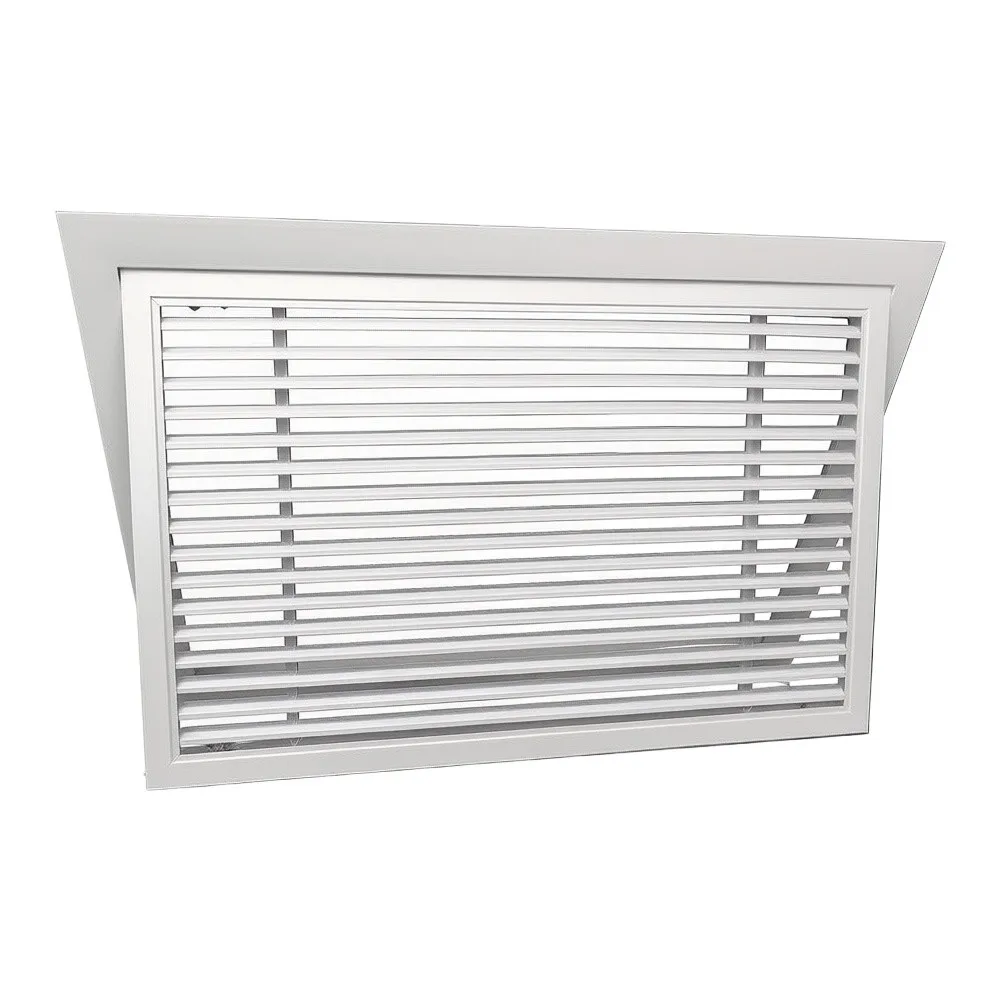 ABS Return Air Louver for Central AC Applications with Thickened Fixing Rods and Optimized Ventilation Openings