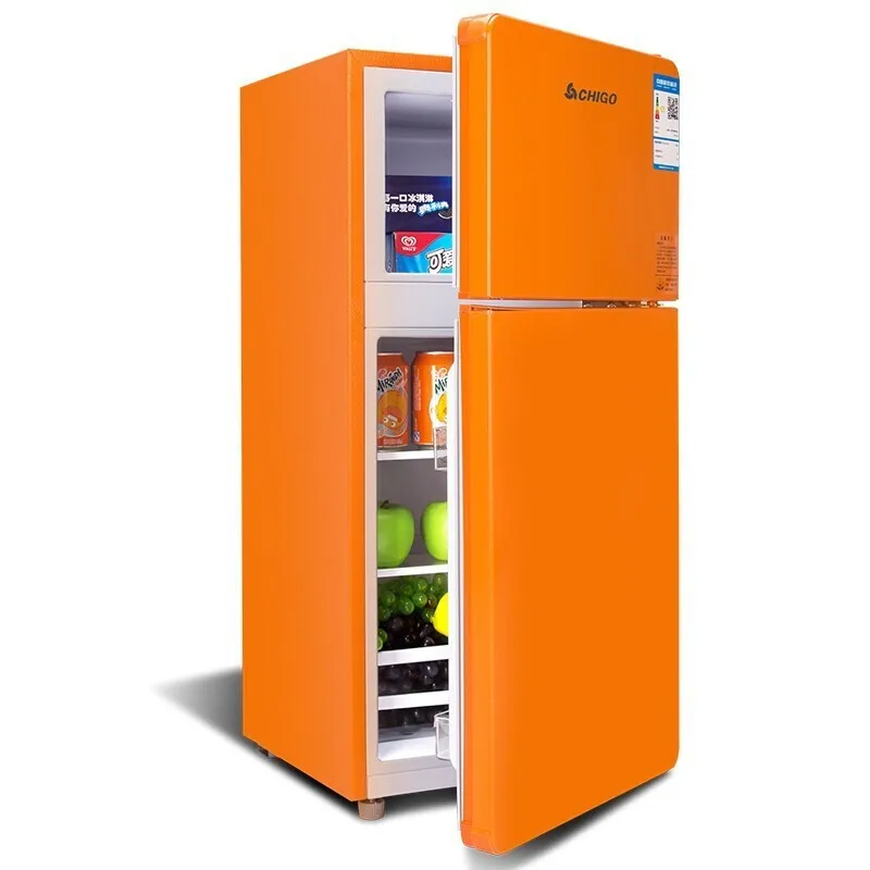 New Energy efficient Freezing Refrigerator 40L large capacity refrigeration small fridges Two-door brand household cooler fridge