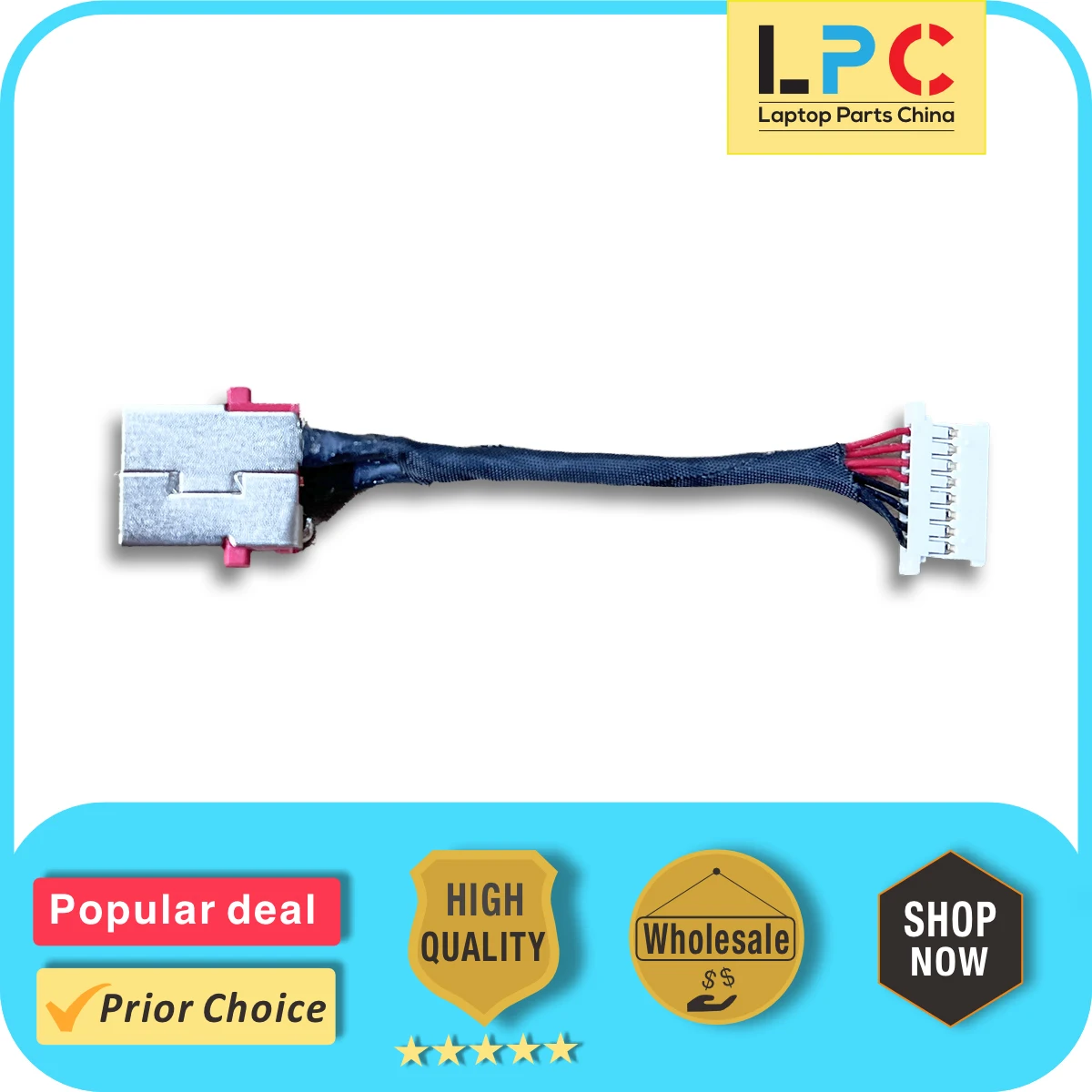 For Acer ConceptD 7 CN715-71 Predator Triton PT515-51 DC Power Jack Charging Port Socket Connector With Cable 50.Q50N1.002