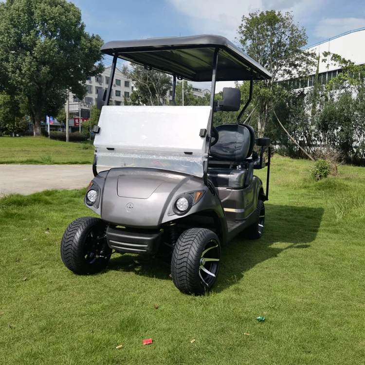 Carro de golf eléctrico para coche club de cuatro ruedas de 2-4 plazas