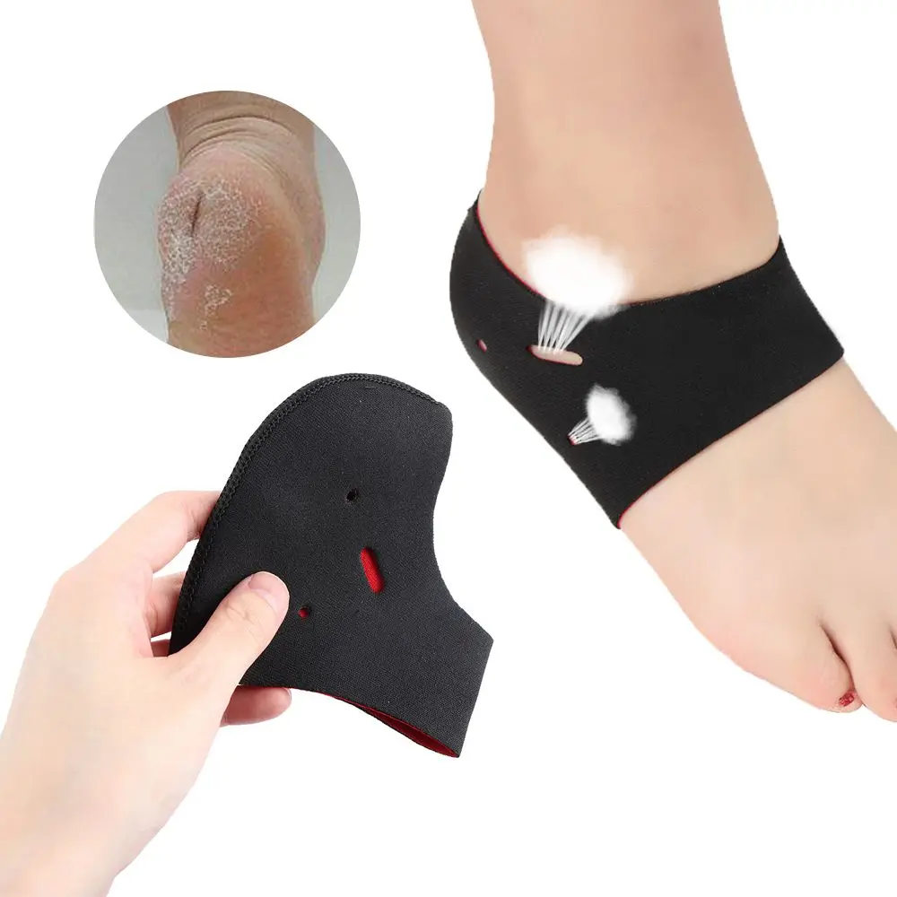 Füße Hautpflege Anti Rissige Atmungsaktive Ferse Socken Offene spitze Fuß Rissige Reparatur Riss Heilung