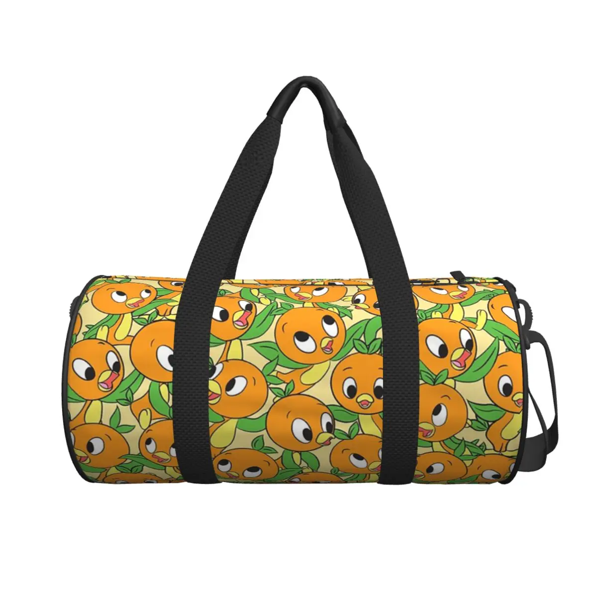 

Большая спортивная сумка с оранжевой птицей, водонепроницаемая дорожная сумка Duffle, сумки для фитнеса