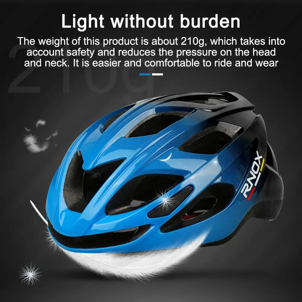 Casco de ciclismo ultraligero para hombre y mujer, gorra de seguridad para bicicleta de carreras, moldeado integralmente