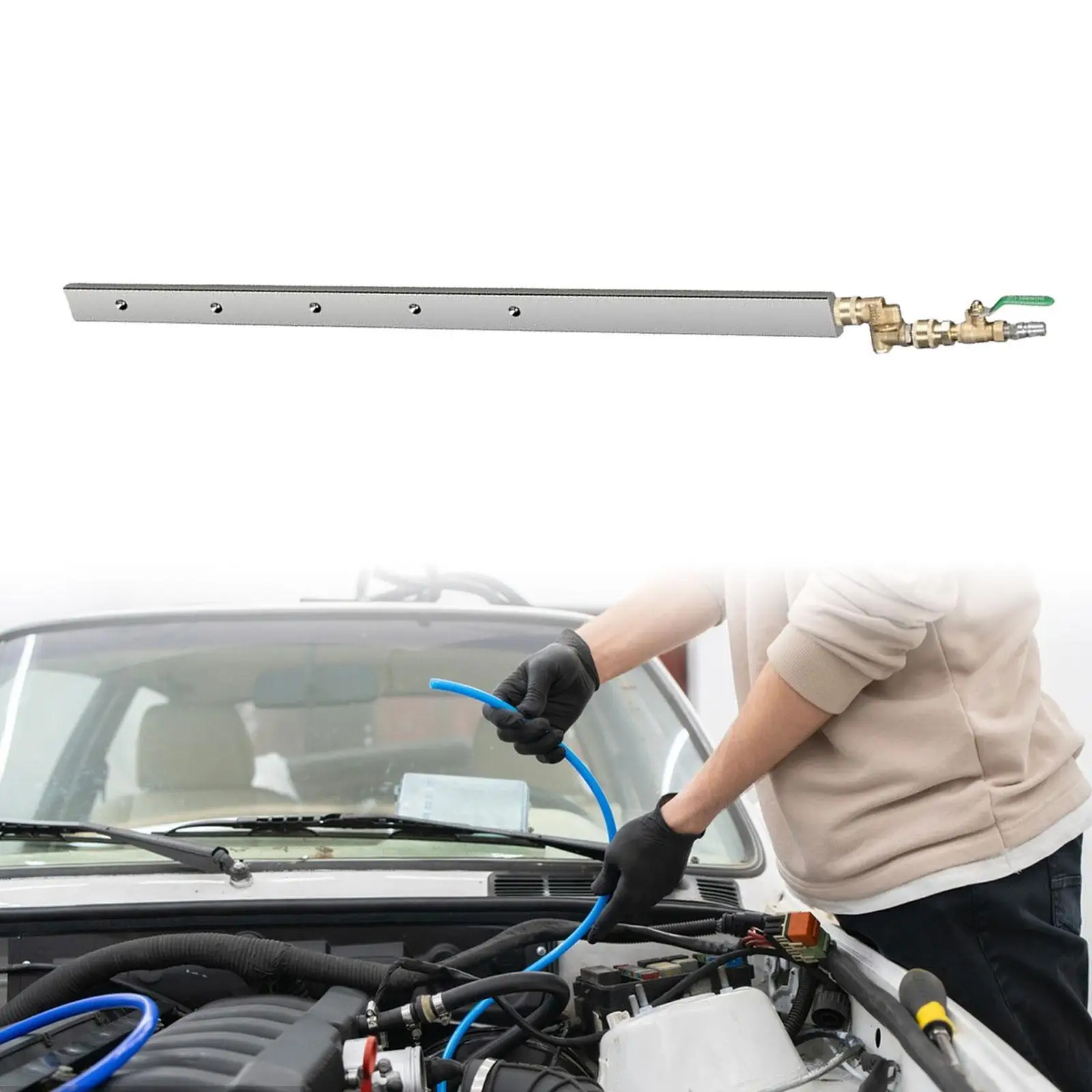 

Палочка для чистки радиатора автомобиля, эффективный универсальный резервуар для воды для деталей