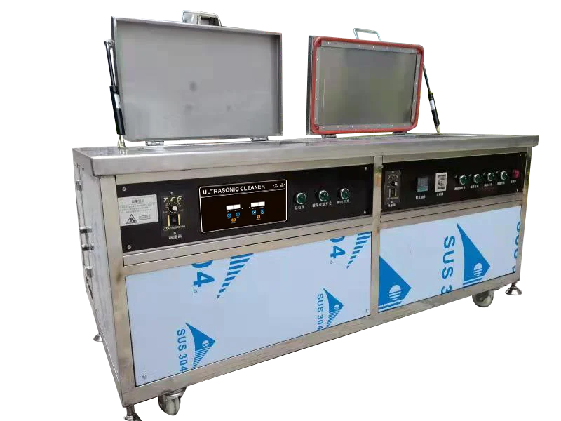 360L 3600W Fully Automatic Rotary Basket Industrial Ultrasonic Cleaner High Efficiency Automotive Hardware Oil Degreasing