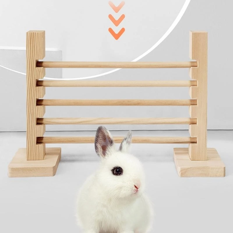  Hamster Rodents Toy Gerbil Hurdle Jump Pet Obstacle Jump Bar for Ferrets Hamster Toy Guinea Pigs Toy