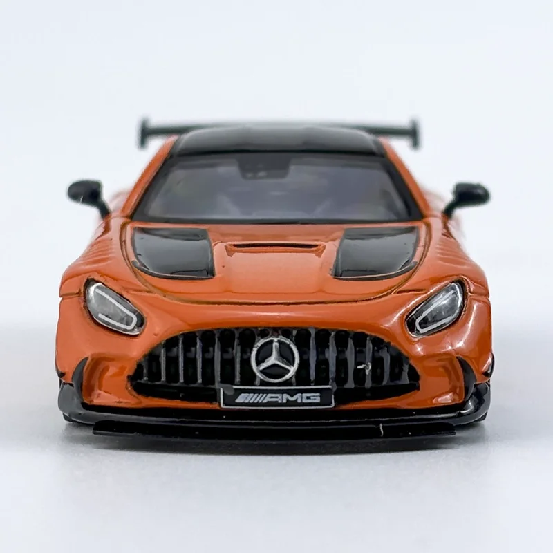 Asfalt Werkt 1/64 Mercedes-Benz Amg Gt Zwart Serie Gelegeerd Speelgoed Motorvoertuig Diecast Metalen Model Geschenken