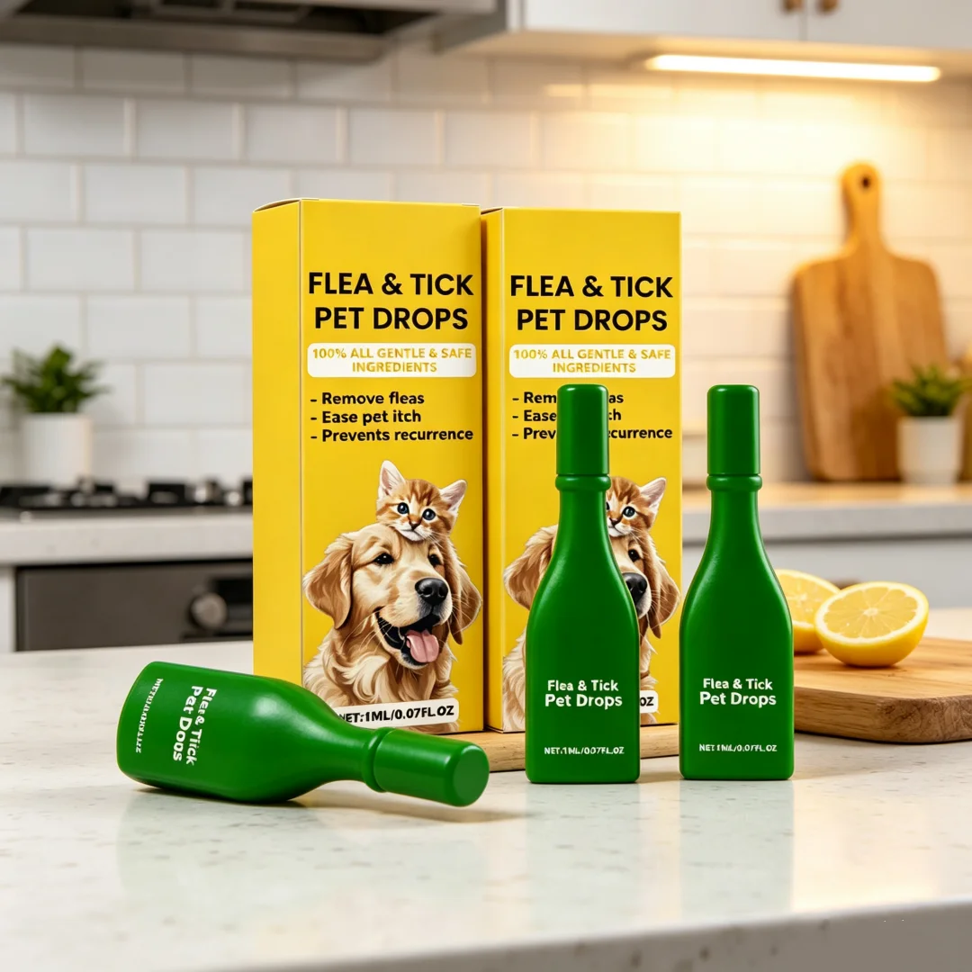 Cat Anti Flea Drops Flea Lice Remove Relieve Skin Itching External Insect Repellent Deworming Supplies Pet Tick Treatments Drops