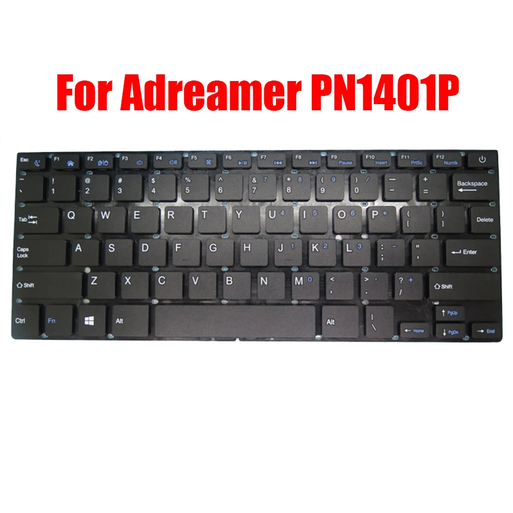 

Laptop Keyboard For Adreamer PN1401P English US Black Without Frame New