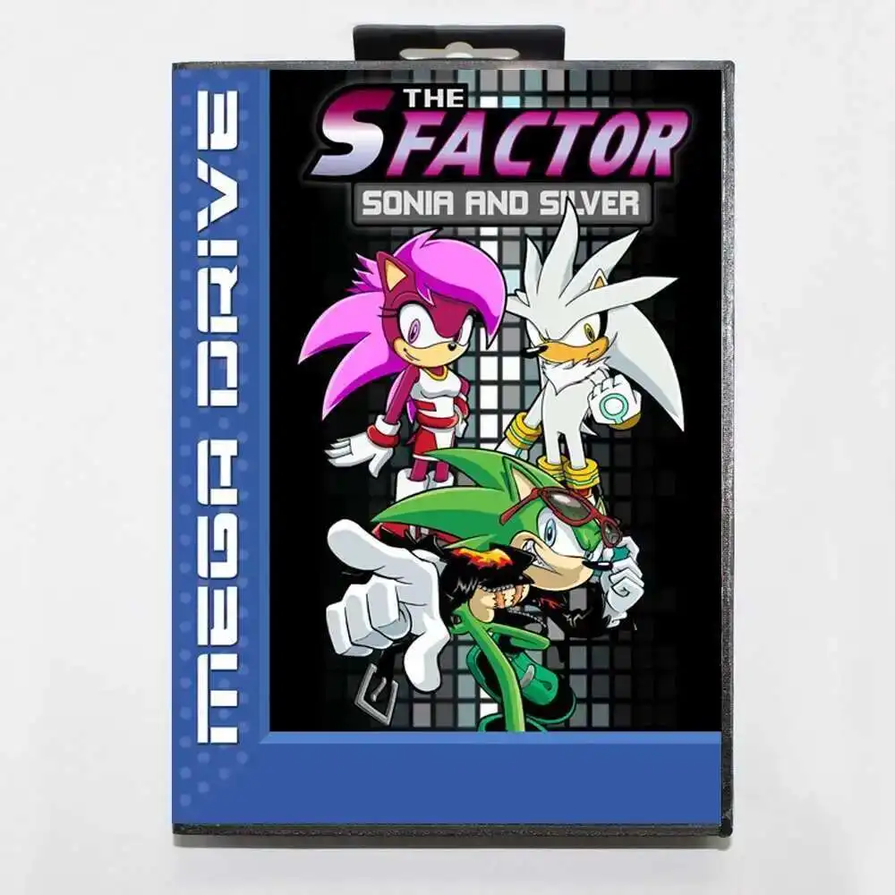 S-Factor Crazy Bus คันและ Scratchy MegaMix CodeGray พร้อมกล่อง EUR สําหรับตลับเกม Sega MD 16 บิตระบบ Megadrive Genesis