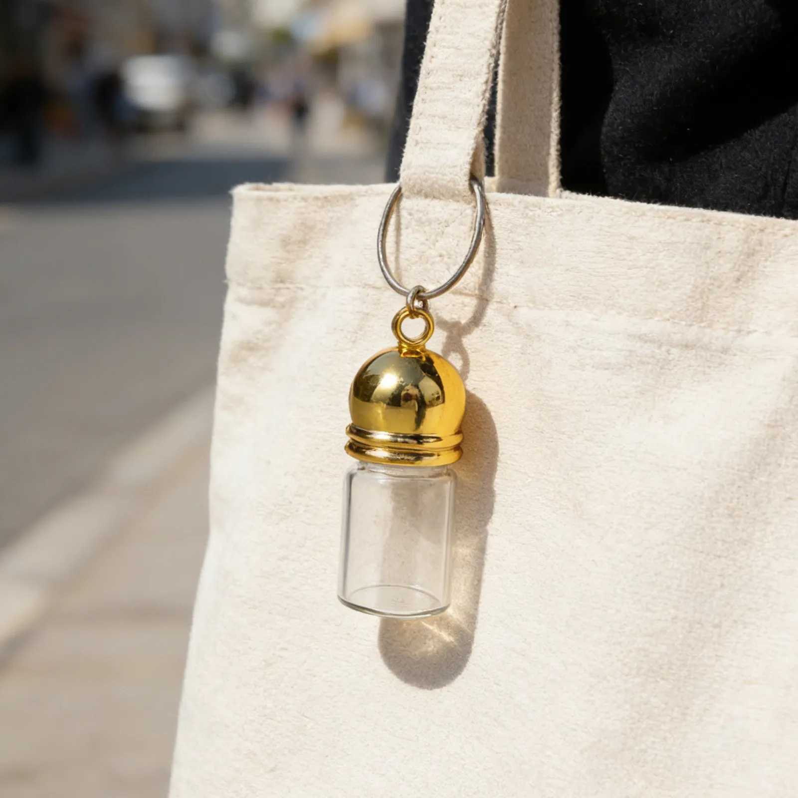 

12 шт. маленьких стеклянных флаконов-кулонов для изготовления украшений, ожерелий, брелоков, мини-флаконов для парфюмерии, ароматерапии, путешествий