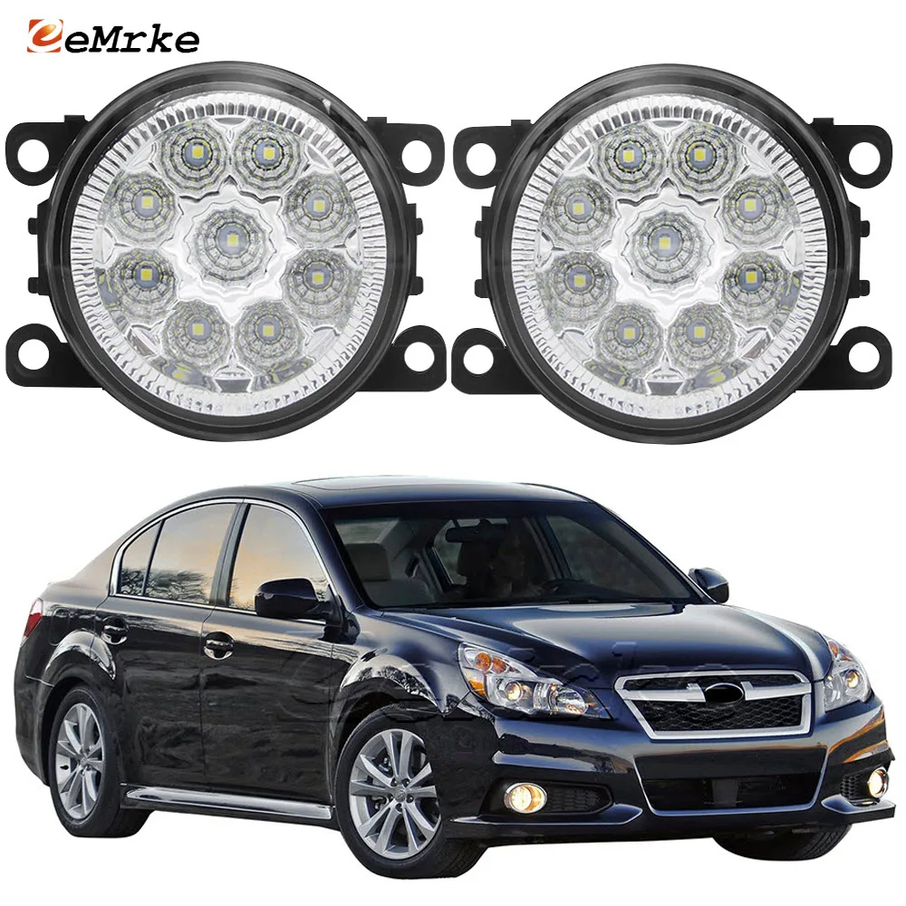 

Car-Styling For Subaru Legacy B4 2012 2013 2014 9-Pieces LED Fog Lamp Assembly H11 H8 12V 55W Halogen Daytime Running Lights