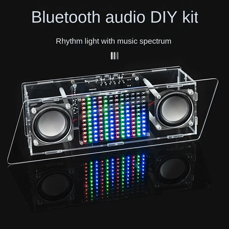 Dual-Channel Multi-Function Bluetooth Audio Assembly DIY Electronic Kit MP3 Speaker Welding Replacement Accessories