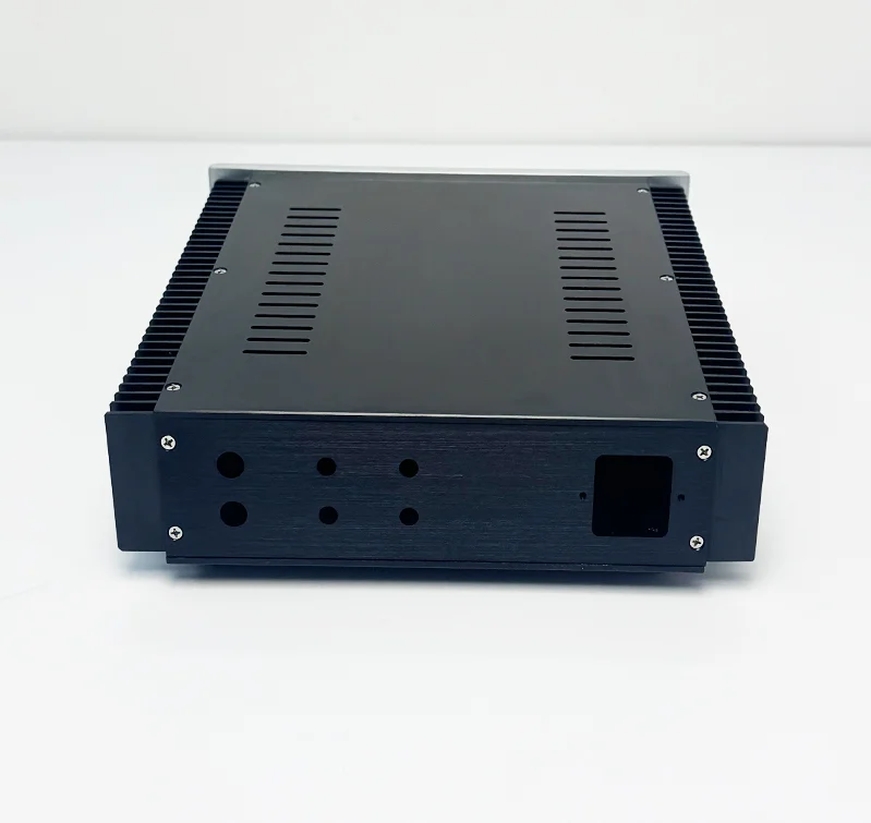 245 클래스 A HIFI DIY 전체 알루미늄 앰프 섀시 전원 공급 장치 케이스 프리 앰프 박스