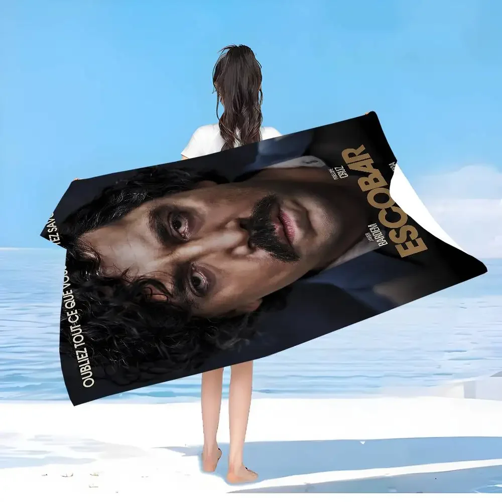 Narcos TV Pablo Escobar Microfiber Printed Beach Towel Mountain Climbing Yoga Beach Swimming Running Absorbent Soft Towel
