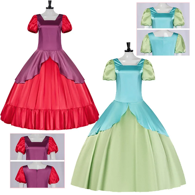

WHH Movie Cndeenrla Cosplay Costume Anastasia long dress elegant full set for women suit Stage Performance