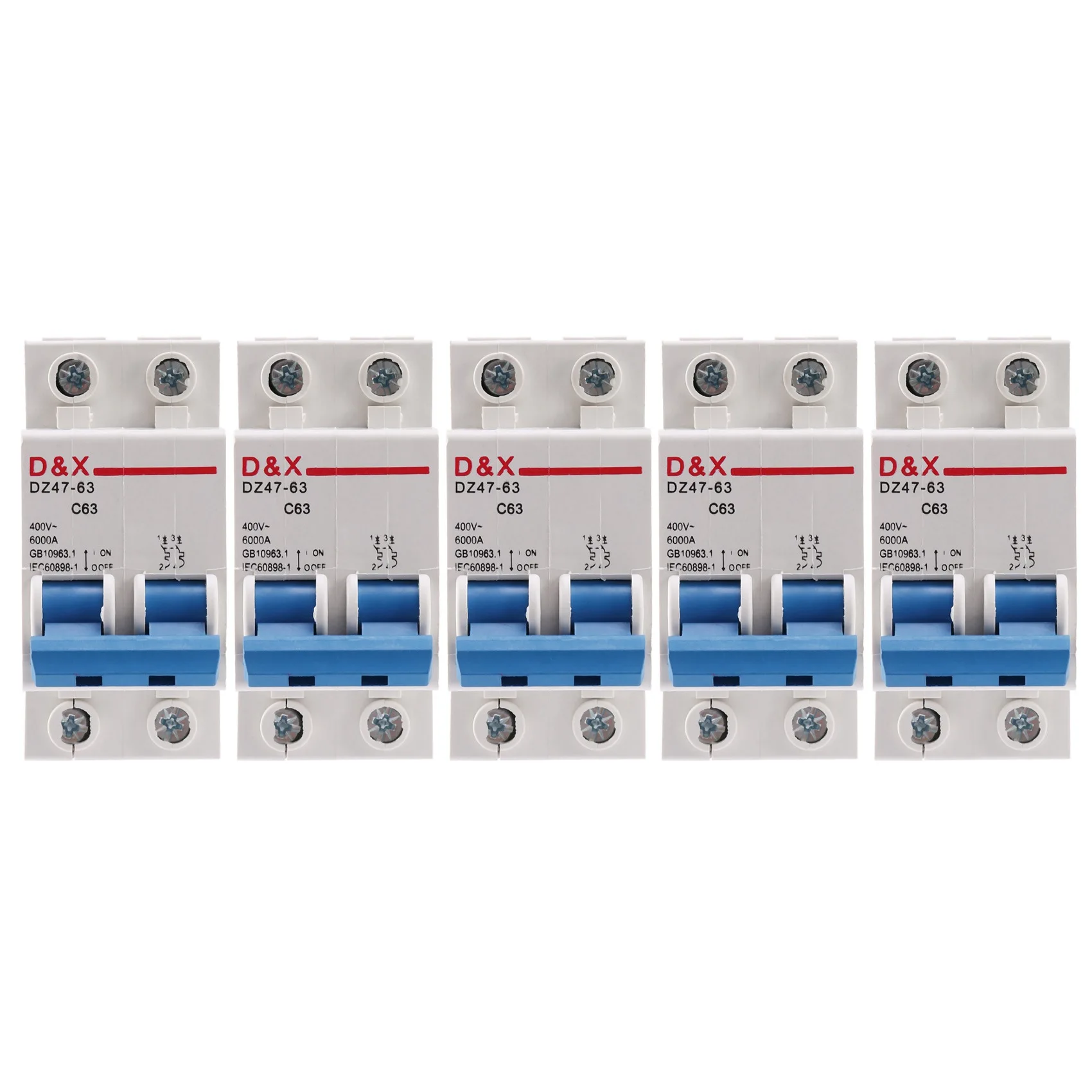 LLCS-5X 2P 63A AC400V MCB Solar Energy Photovoltaic (Pv) Solar AC Circuit Breaker