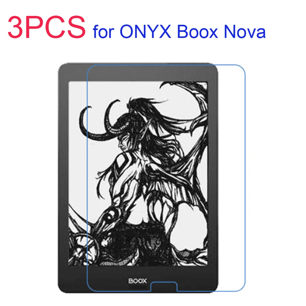 3 Stuks Zachte Huisdier Schermbeschermer Voor Onyx Boox Nova 7.8 ''Ereader E-Boeklezer Beschermende Film