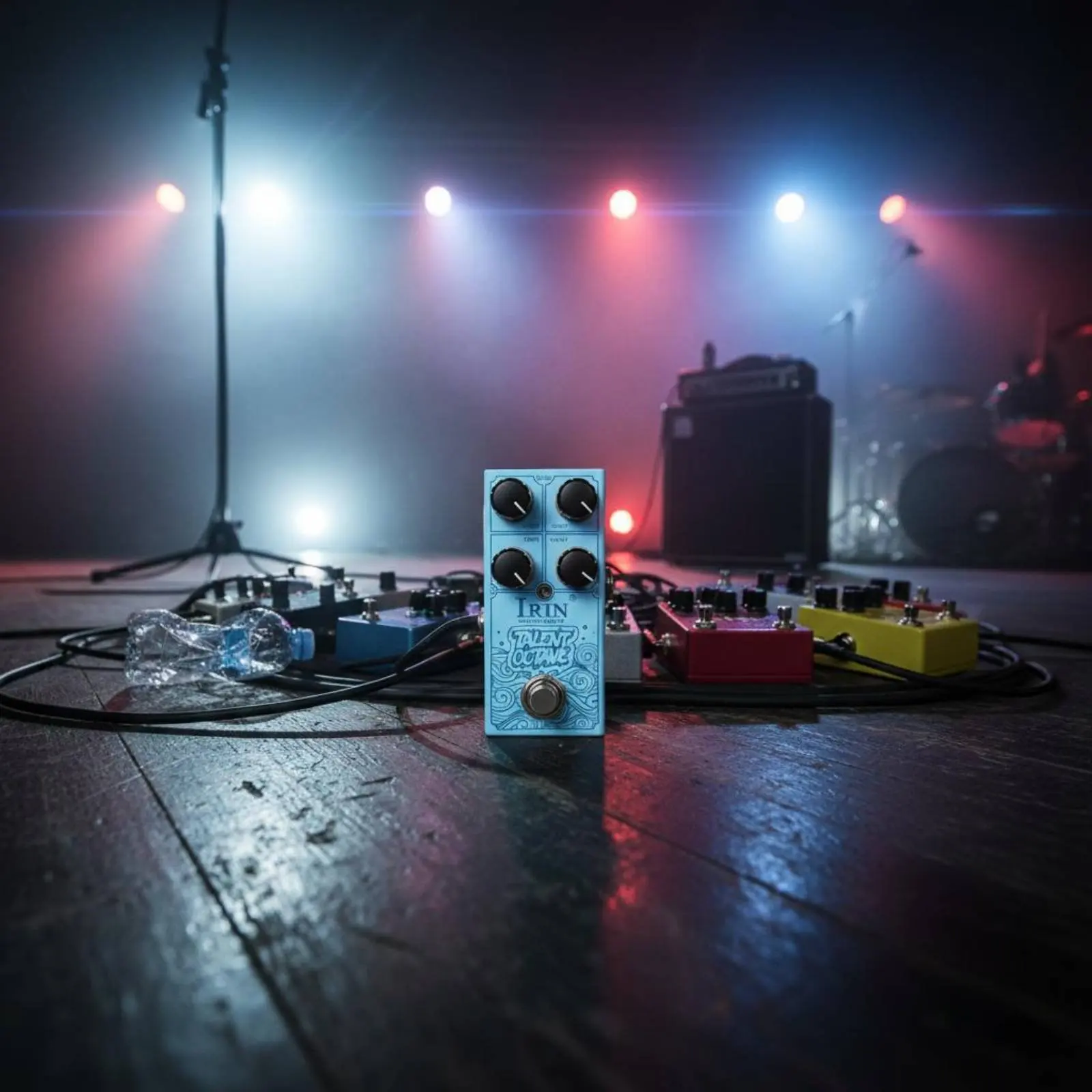

Guitar Octave Pedal Compact Octave Effect Pedal Music Gear Metal Housed Independent Volume Control