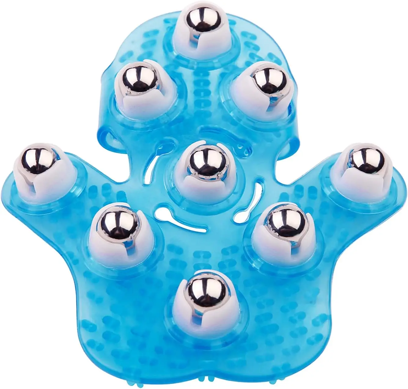 

Palm Massage Ball for Neck Back Shoulder Foot Pain Relief - Portable Handheld Roller