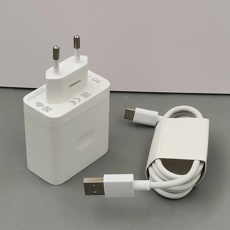 OPPO Original 100W Fast Charger EU Supervooc Charge Power Adapter For OPPO Reno 13 12 11 10 Pro+ Fin