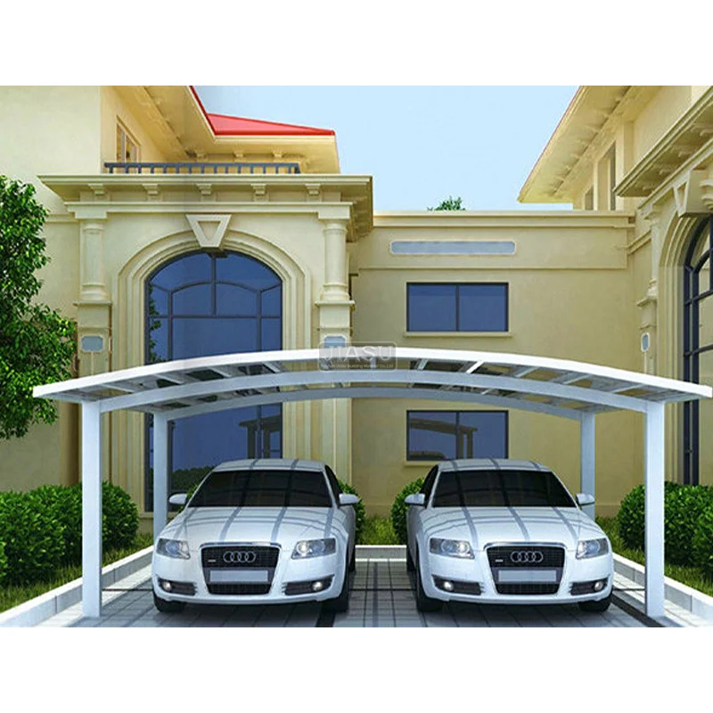 Mobile Carport Structure Cantilever Port Portable Canopy Arched Roof Aluminum Shelter Car GarageOutdoor Parking Shed, Canopy