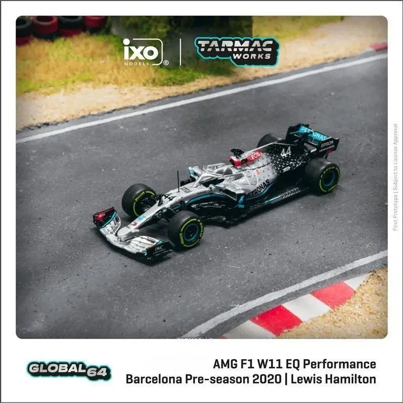 

Tarmac Works TW 1/64 AMG F1 W11 EQ 44 2020 Die-cast Alloy Car Model Collection Display Gift